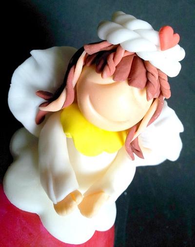 Valentine Angel  - Cake by miettes