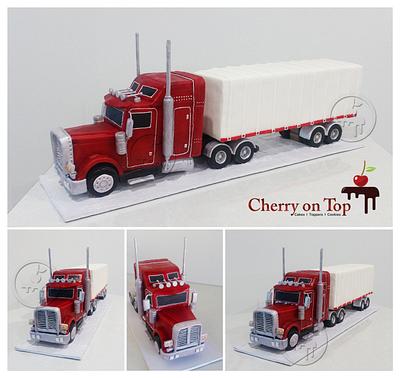 Truck  - Cake by Cherry on Top Cakes