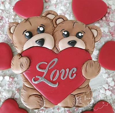 Bears love - Cake by Inny Tinny