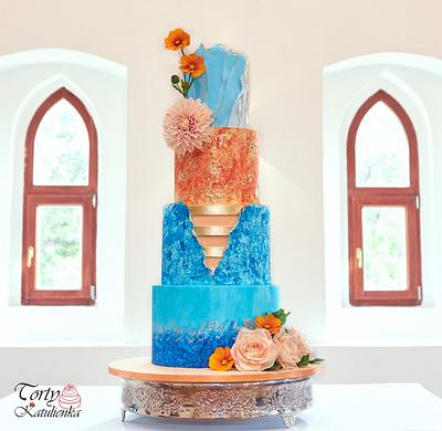 Colorfull Wedding Cake - Cake by Torty Katulienka