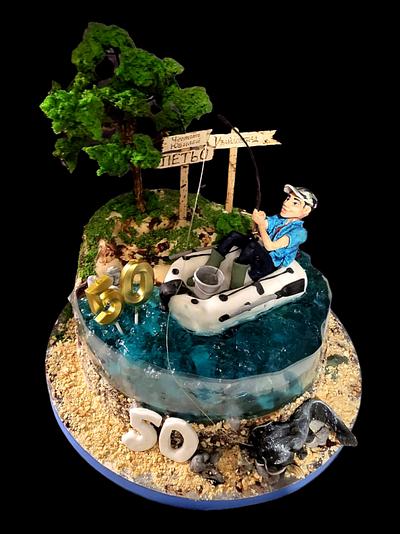 "Fisherman" - Cake by Desislavako