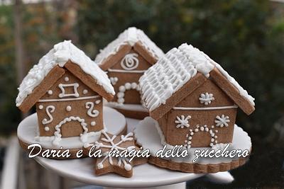 Gingerbread houses - Cake by Daria Albanese