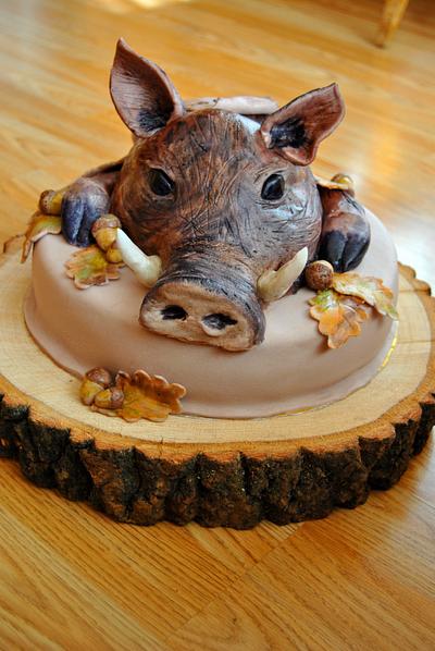 The Boar - Cake by Slavena Polihronova