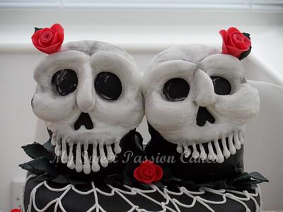 Skulls - Cake by Beata Khoo