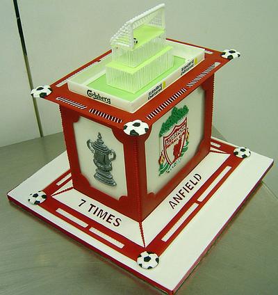 Liverpool Football Club LFC cake - Cake by Wayne