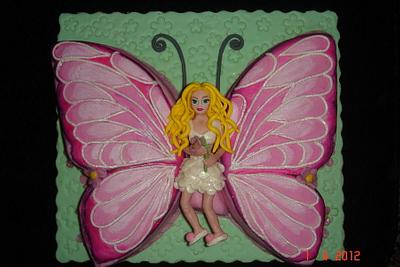 Butterfly-Fairy cake - Cake by daniela
