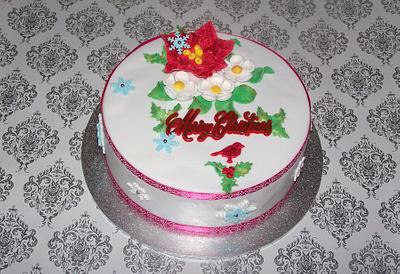 Christmas Cake - Cake by The Custom Piece of Cake