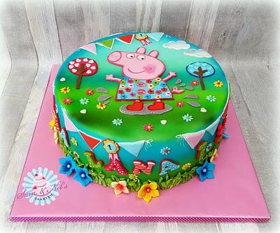 Peppa cake - Cake by Sam & Nel's Taarten