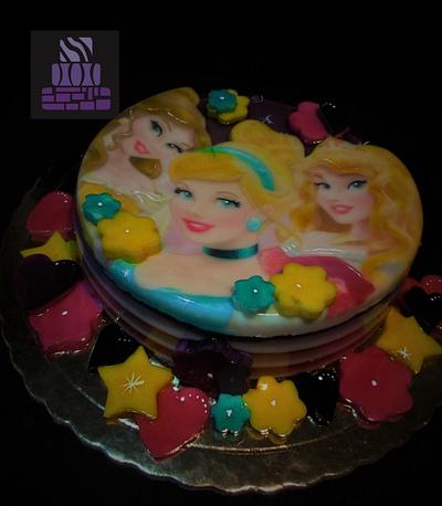 Princess Gelatine - Cake by Cristina Arévalo- The Art Cake Experience