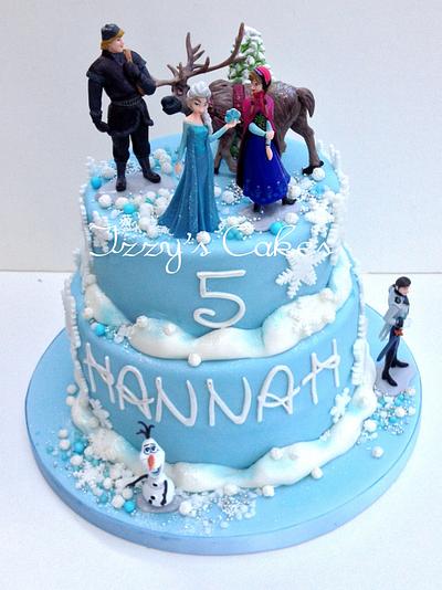 Frozen birthday! - Cake by The Rosehip Bakery