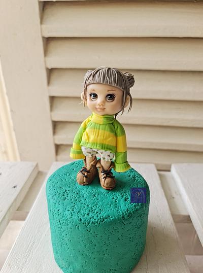 Sugar Doll  - Cake by Ms. V
