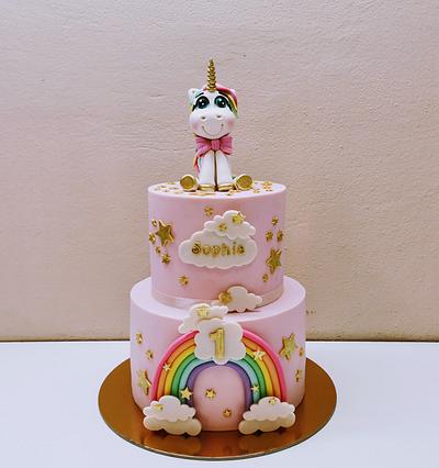 Unicorn cake - Cake by DortikarnaLucie