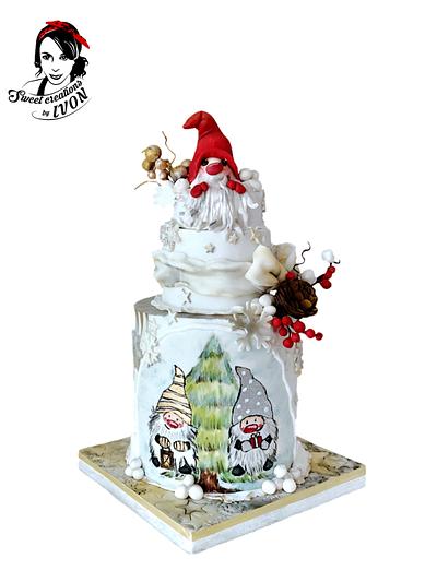 Christmas Dwarf - Cake by Ivon