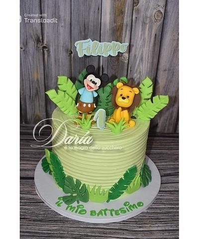 Mickey mouse safari cake - Cake by Daria Albanese