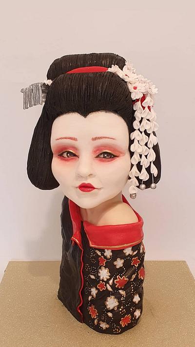  my Japanese geisha - Cake by Netta