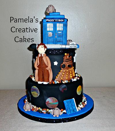 Owen's Dr. Who  - Cake by Pamela Sampson Cakes