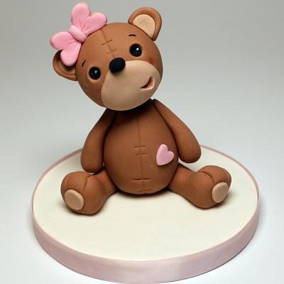 Sweet Bear Cake Topper - Cake by becia