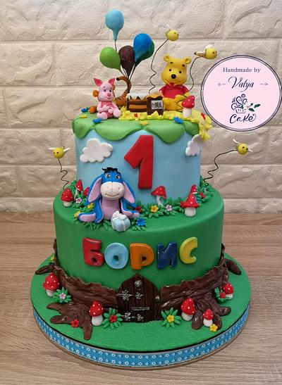 Winnie the Pooh cake - Cake by Валентина Миланова