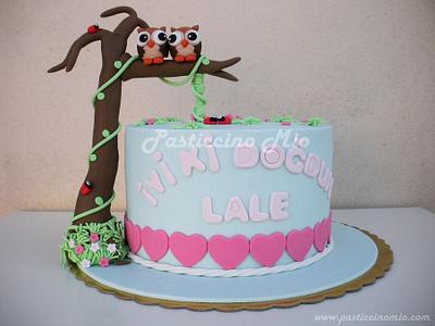 Owls in love - Cake by Pasticcino Mio
