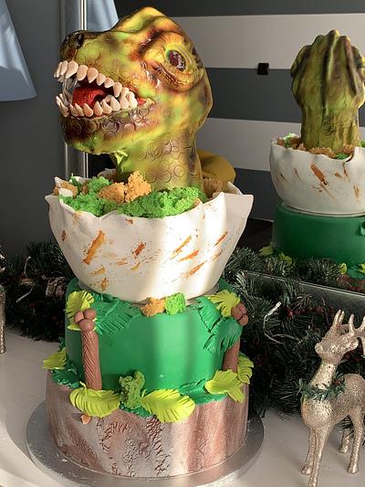 Dinosaur  - Cake by Milena Grozdeva