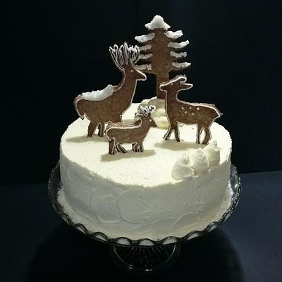 Raindeer family - Cake by NScakes