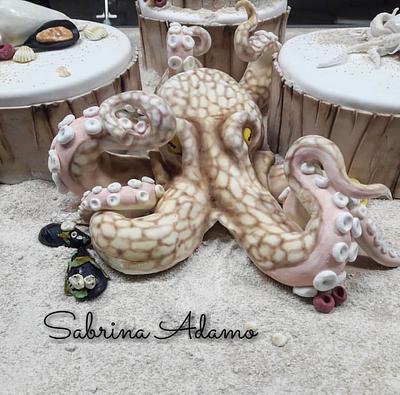 Octopus cake  - Cake by Sabrina Adamo 