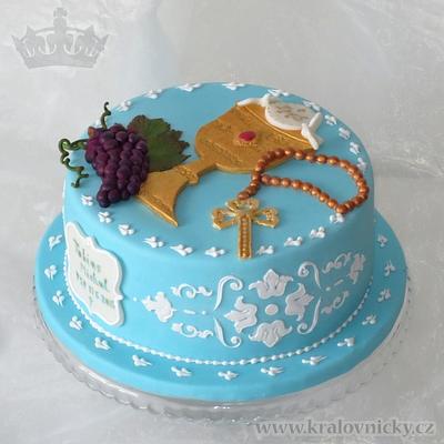 Holy communion - Cake by Eva Kralova