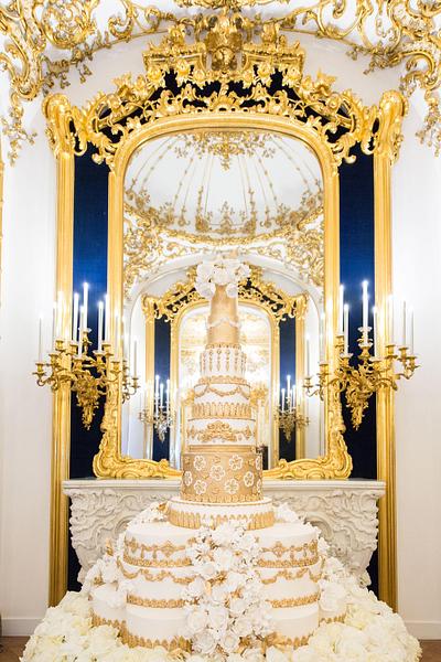 20 Tier Royal Wedding Cake at the Palais Liechtenstein - Cake by Elizabeth's Cake Emporium