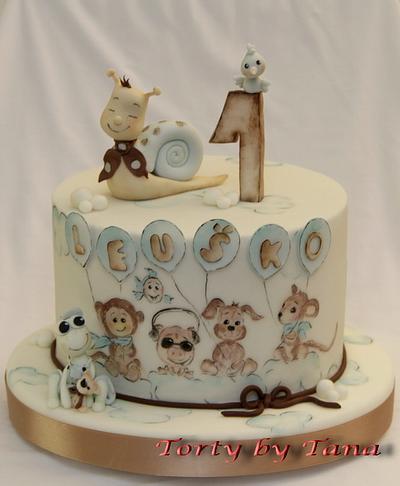 Small animals - Cake by grasie