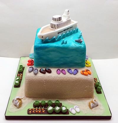 Retirement Cake - Cake by Sarah Poole