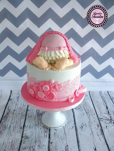 It's a girl! - Cake by Daantje