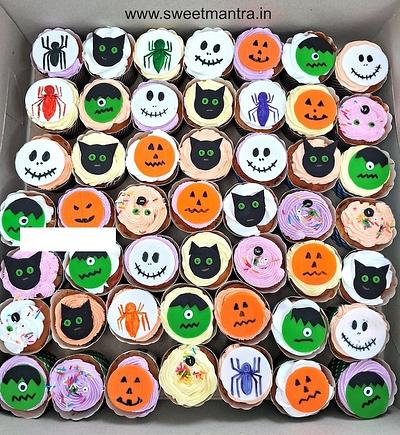 Halloween cupcakes - Cake by Sweet Mantra Homemade Customized Cakes Pune