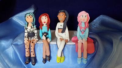 Little Mix Cake Toppers - Cake by Lucy's Cake Toppers
