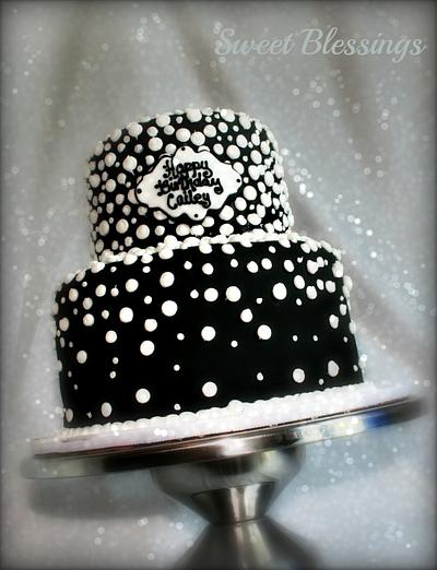 Dot Cake - Cake by SweetBlessings