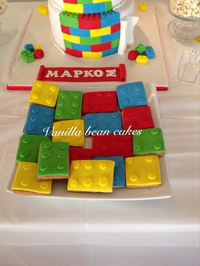 Lego cookie - Cake by Vanilla bean cakes Cyprus