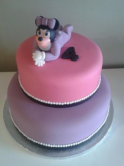 Baby Minnie - Cake by Silje