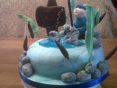 fishing - Cake by alison dixon