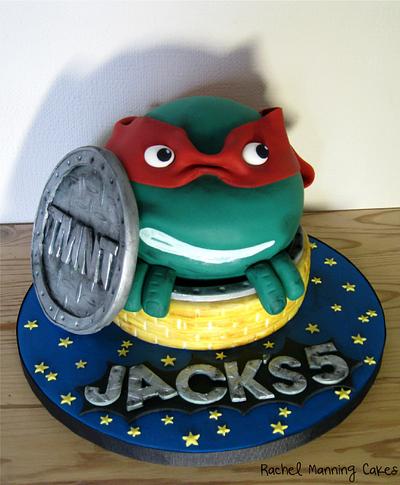 Teenage Mutant Ninja Turtle TMNT Raphael Cake - Cake by Rachel Manning Cakes