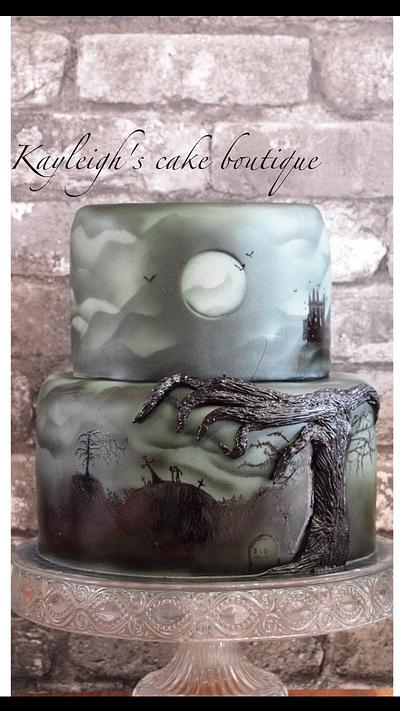 Halloween  - Cake by Kayleigh's cake boutique 