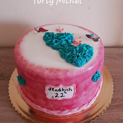 Sladkých 22 - Cake by Torty Michel