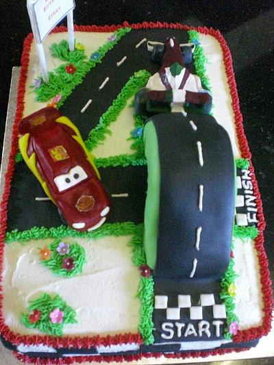 Cars 2 Cake - Cake by Cindy