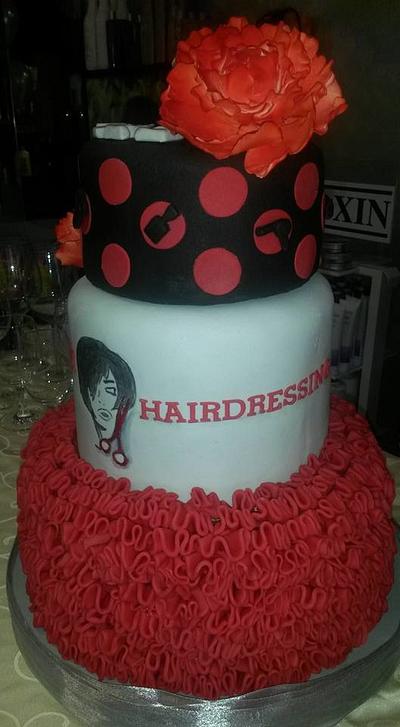 FUSCO HAIRDRESSING EVENT - Cake by ACM
