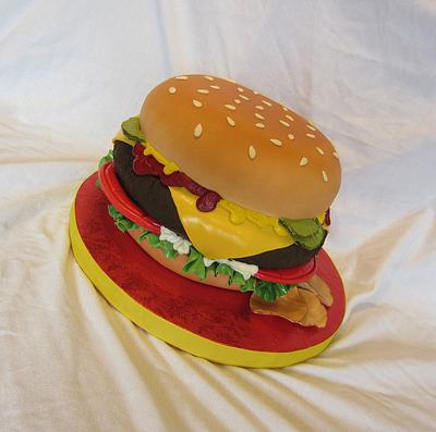 Hamburger - Cake by TrulyCustom