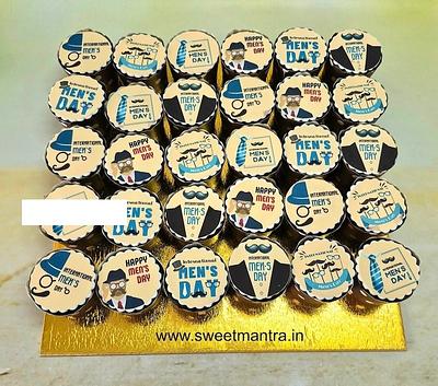 Mens day cupcakes - Cake by Sweet Mantra Homemade Customized Cakes Pune