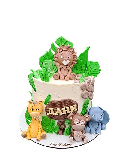 Safari cake - Cake by Inci Bakery