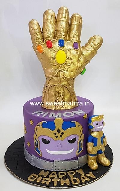 Thanos cake - Cake by Sweet Mantra Customized cake studio Pune