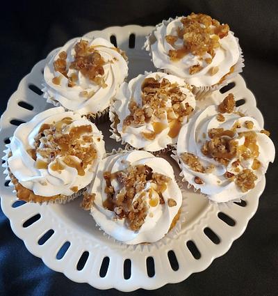 Apple Toffee Crunch Cupcakes - Cake by Celene's Confections