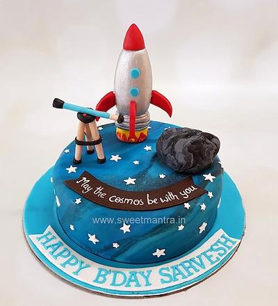 Space cake - Cake by Sweet Mantra Homemade Customized Cakes Pune