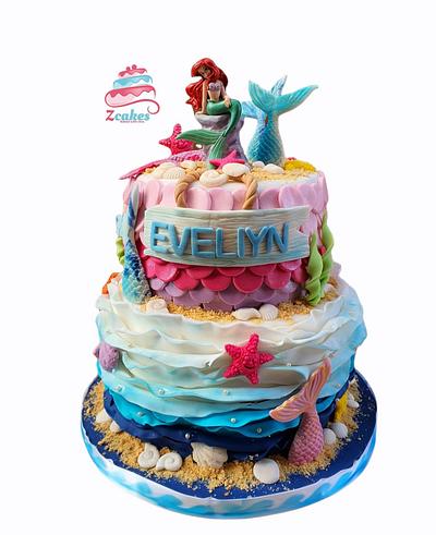 Mermaid cake🧜‍♀️ - Cake by Zcakes UK LTD