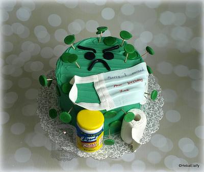 Zoe's corona virus birthday cake - Cake by Sweet Dreams by Heba 